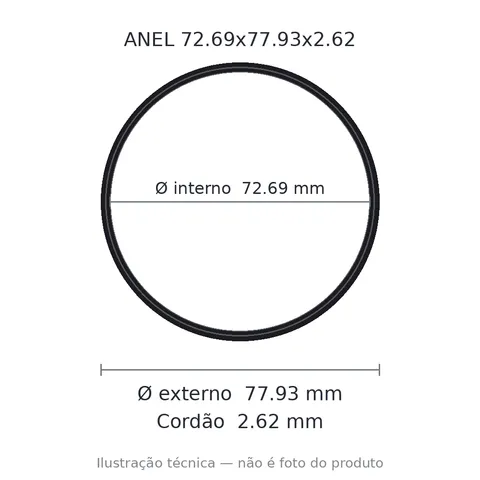 Anel 2150 72,69x77,93x2,62