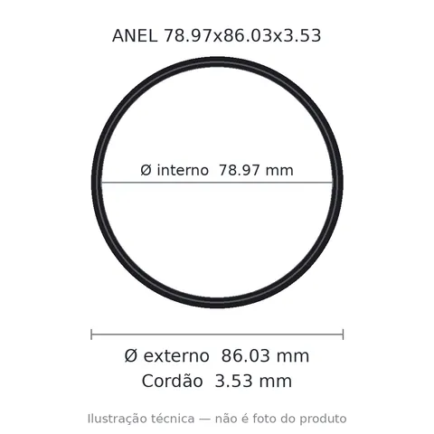 Anel 2235 78,97x86,03x3,53