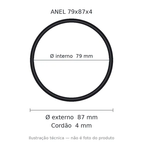 Anel 7563 79x87x4