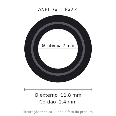 Anel 7270 7x11,8x2,4