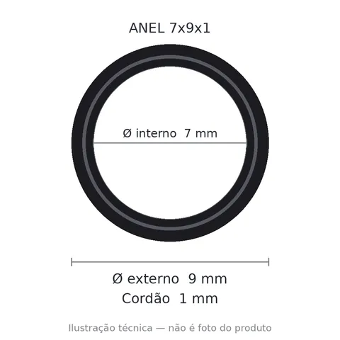 Anel 7251 7x9x1