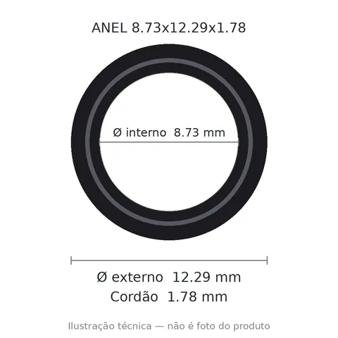 Anel 7249 8,73x12,29x1,78