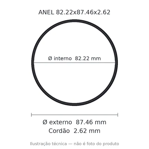 Anel 2152 82,22x87,46x2,62