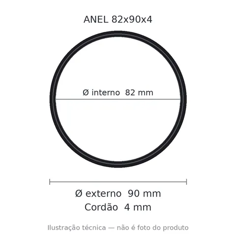Anel 7663 82x90x4