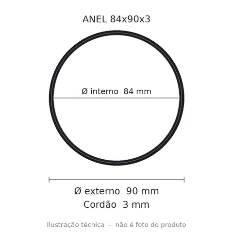 Anel 7652 84x90x3