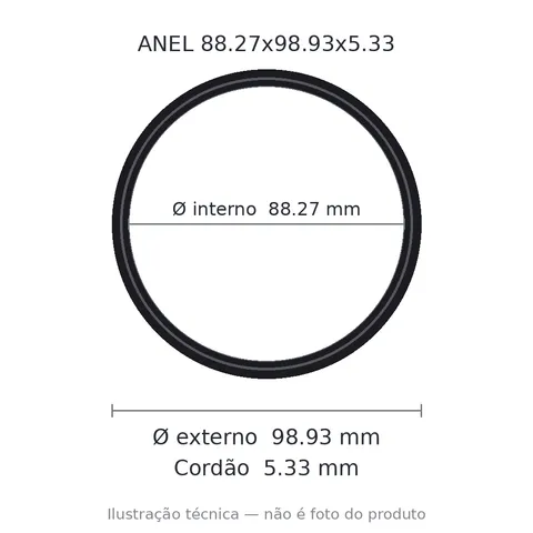 Anel 2341 88,27x98,93x5,33