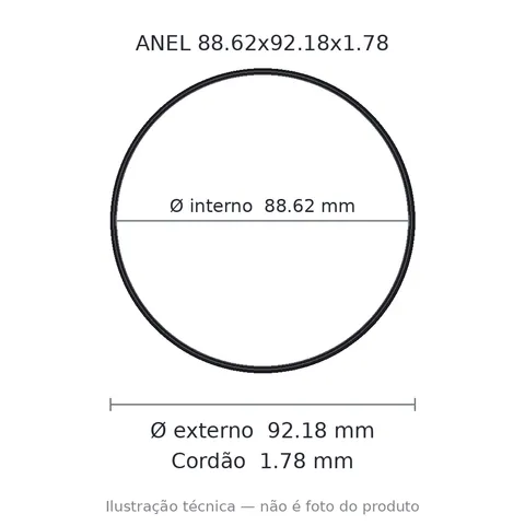 Anel 2043 88,62x92,18x1,78