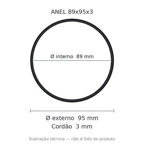 Anel 7089 89x95x3