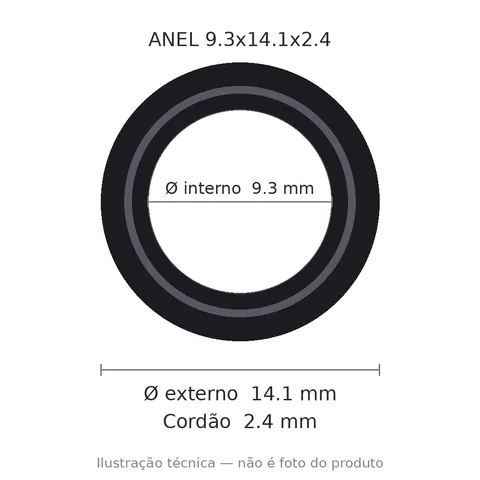 Anel 7956 9,3x14,1x2,4