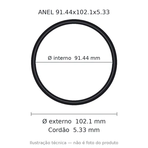 Anel 2342 91,44x102,1x5,33