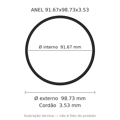Anel 2239 91,67x98,73x3,53
