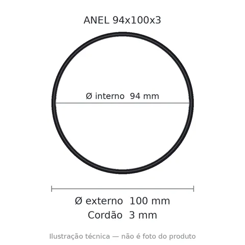Anel 7314 94x100x3