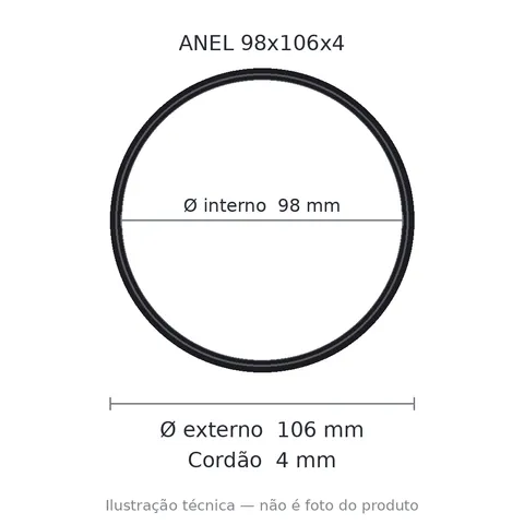 Anel 7045 98x106x4