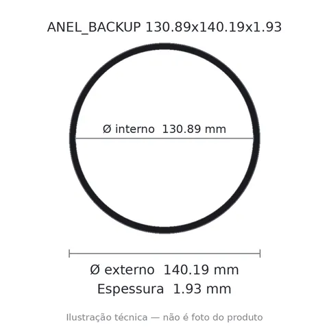 Anel Backup 130,89x140,19x1,93