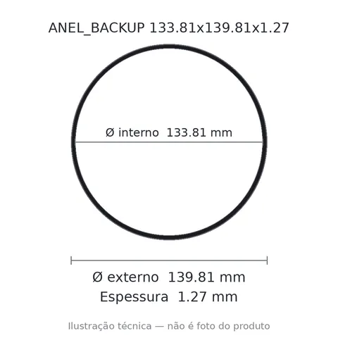 Anel Backup 133,81x139,81x1,27