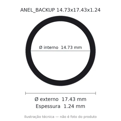Anel Backup 14,73x17,43x1,24