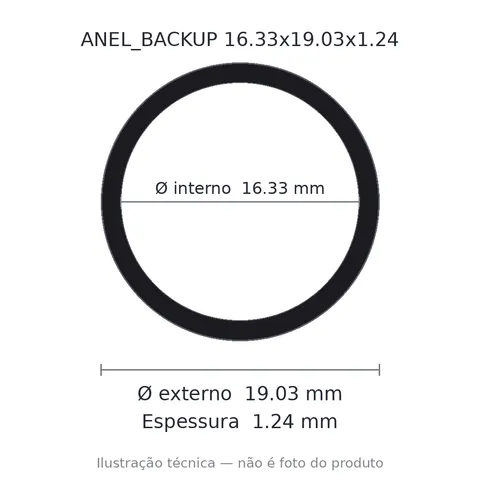 Anel Backup 16,33x19,03x1,24
