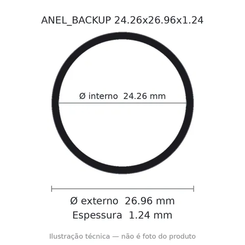 Anel Backup 24,26x26,96x1,24