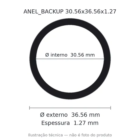 Anel Backup 30,56x36,56x1,27