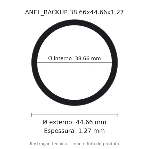 Anel Backup 38,66x44,66x1,27