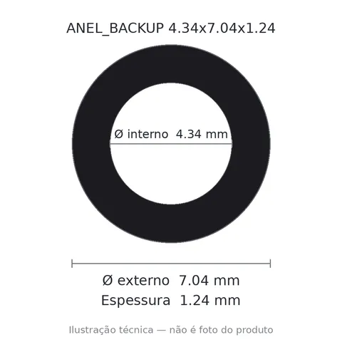 Anel Backup 4,34x7,04x1,24
