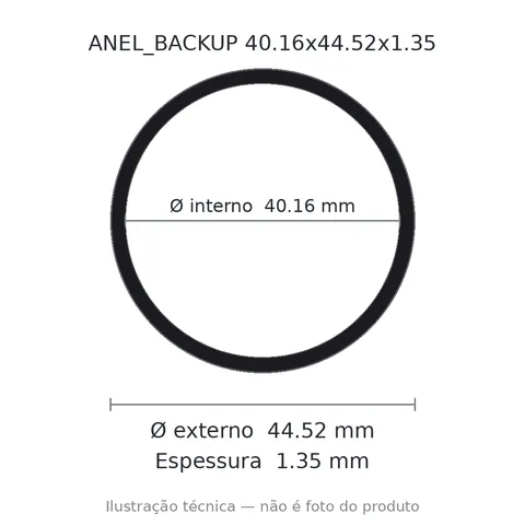 Anel Backup 40,16x44,52x1,35