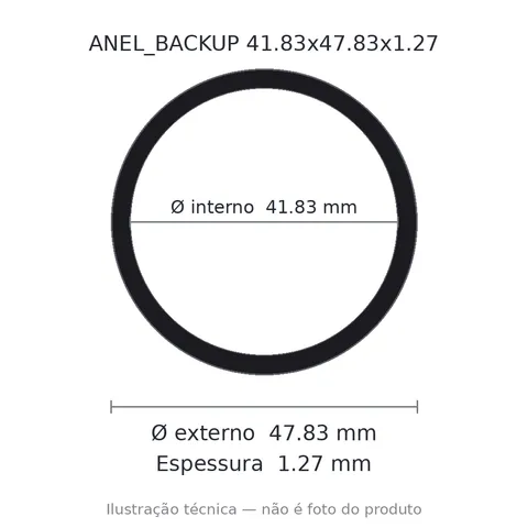 Anel Backup 41,83x47,83x1,27