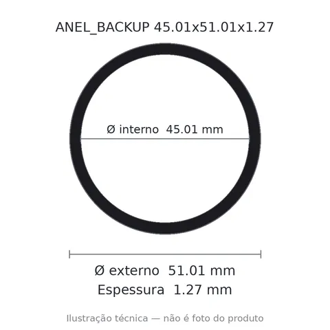 Anel Backup 45,01x51,01x1,27