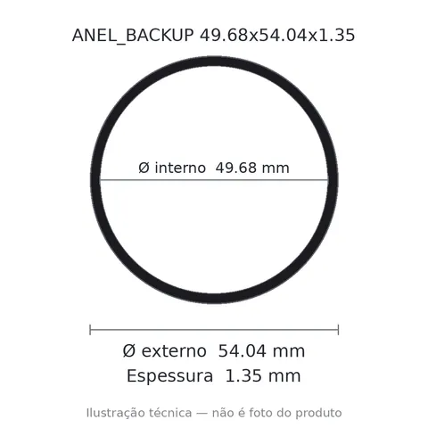 Anel Backup 49,68x54,04x1,35