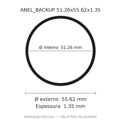Anel Backup 51,26x55,62x1,35