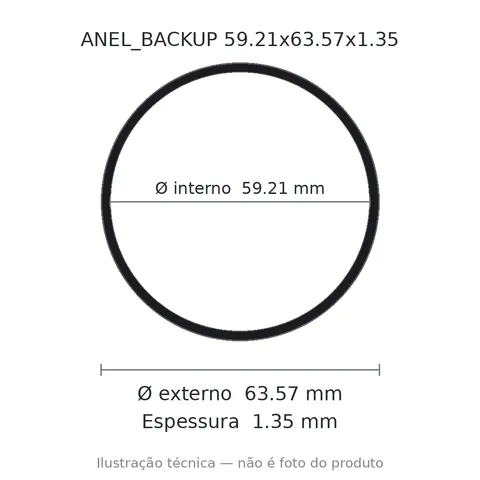 Anel Backup 59,21x63,57x1,35
