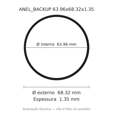 Anel Backup 63,96x68,32x1,35