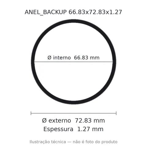 Anel Backup 66,83x72,83x1,27