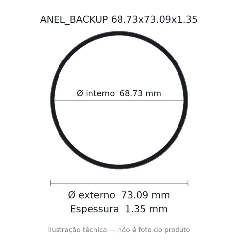 Anel Backup 68,73x73,09x1,35