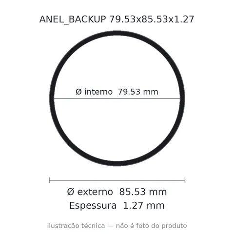 Anel Backup 79,53x85,53x1,27