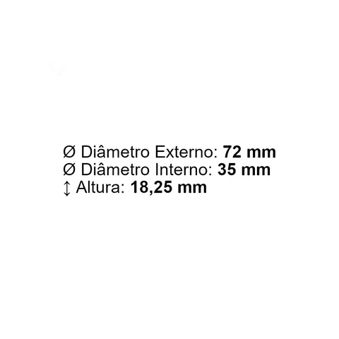 Rolamento Radial Rolo Cônico GBR 30207