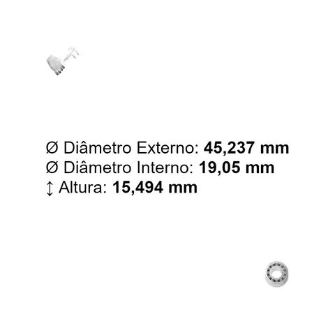 Rolamento Rolo Cônico GBR LM11949/10