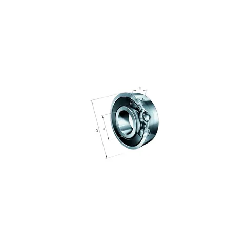 Rolamento Radial Esfera Fixo GBR 6204 2RSC3