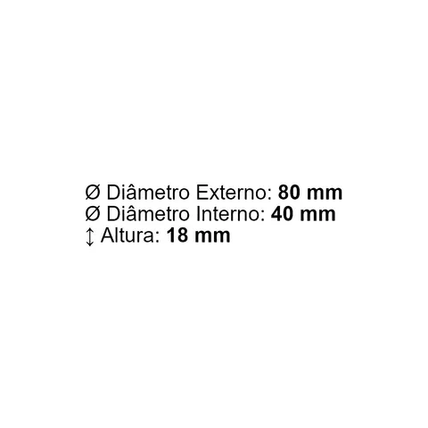 Rolamento Radial Esfera Fixo GBR 6208 ZZ