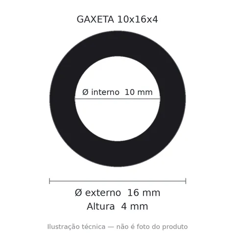 Gaxeta - 10x16x4 AG-2 6530