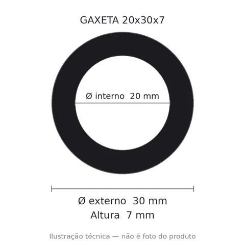 Gaxeta Milimétrica - 20x30x7 5789