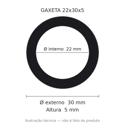 Gaxeta Milimétrica - 22x30x5 5288