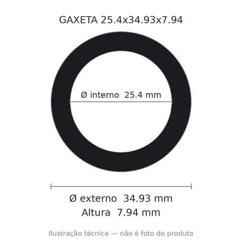 Gaxeta 25,40x34,93x7,94 1597