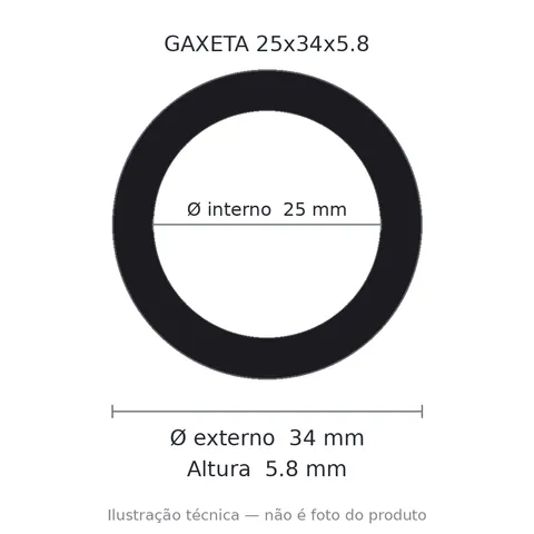 Gaxeta Milimétrica - 25x34x5,8 5976