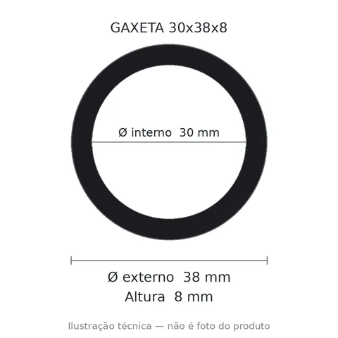 Gaxeta Milimétrica - 30x38x8 5157