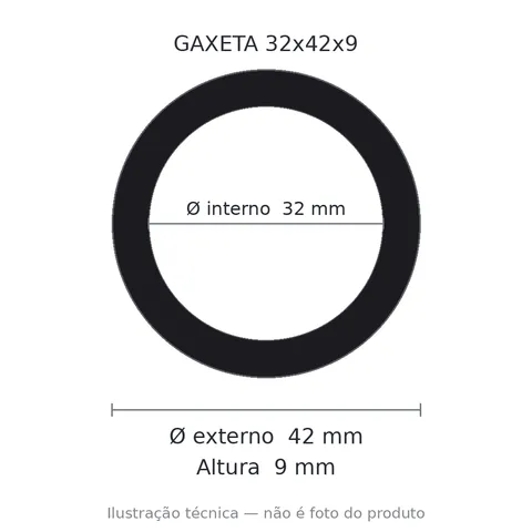 Gaxeta Milimétrica - 32x42x9 6170