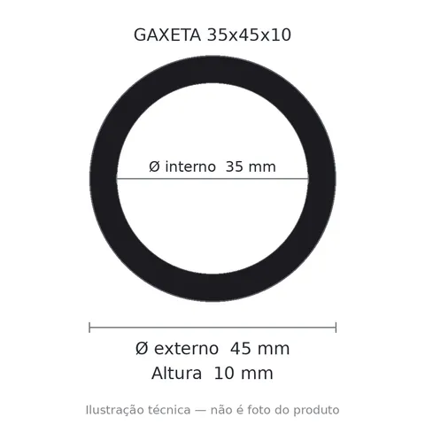 Gaxeta Milimétrica - 35x45x10 6367