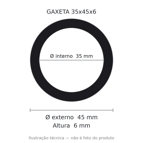 Gaxeta Milimétrica - 35x45x6 5819
