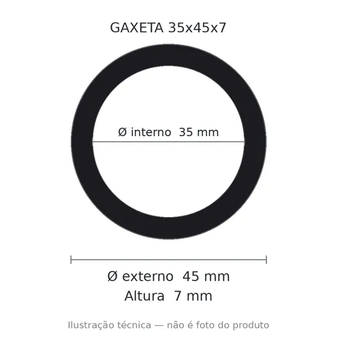 Gaxeta - 35x45x7 6626