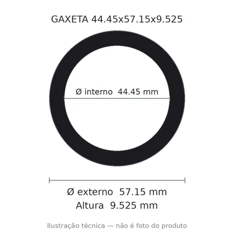 Gaxeta - 44,45x57,15x9,525 1061